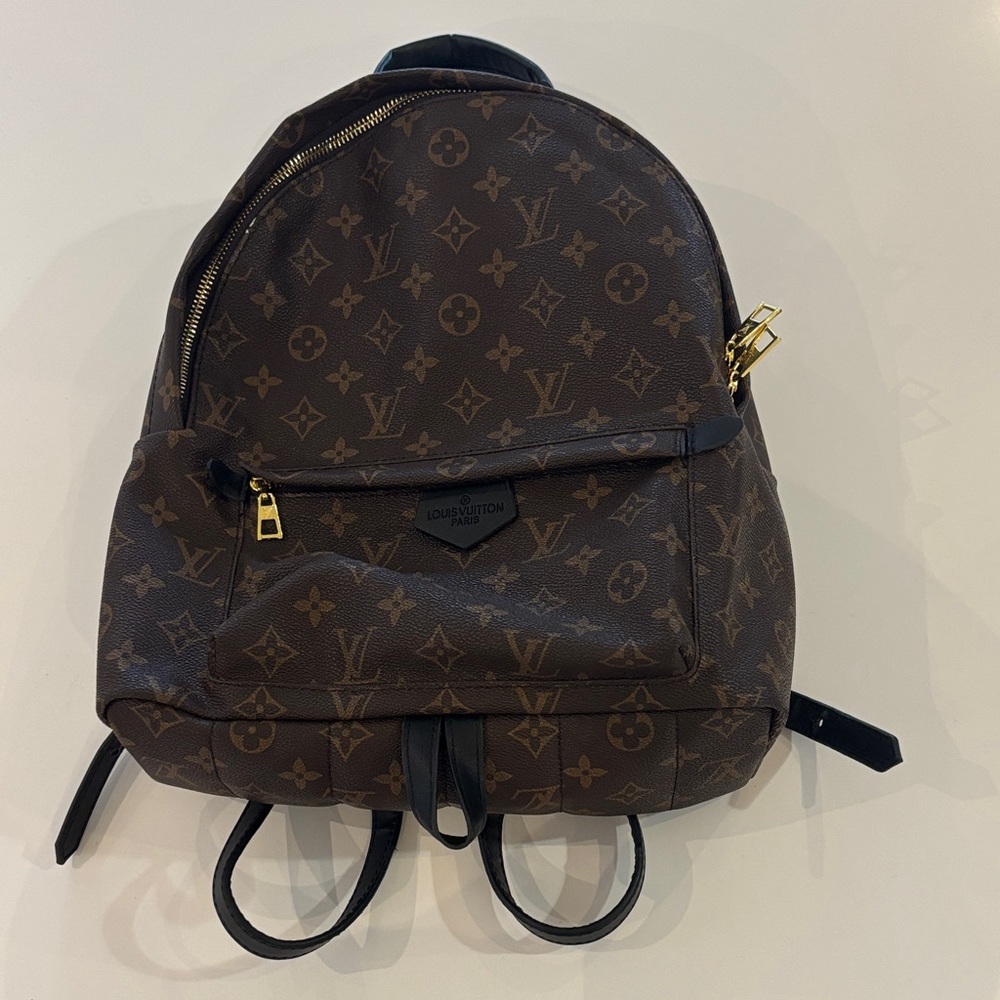 Brown LV Monogram Backpack